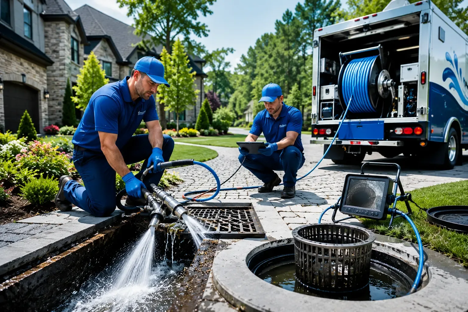 Local outdoor drain cleaning professionals in Wardensville, WV